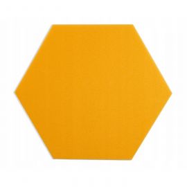 Akustický panel Hexagon oranžový 50x50x3 cm samozhášivá nehořlavá pěna