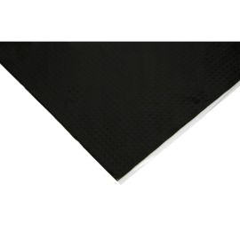 Černá hliníková butylová podložka pro odhlučnění 4mm 75x50cm