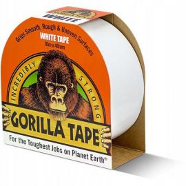 Lepící páska bílá voděodolná vícevrstvá 10m 48mm super silná Gorilla
