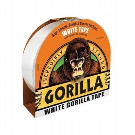 Lepící páska bílá voděodolná vícevrstvá 27m 48mm super silná Gorilla