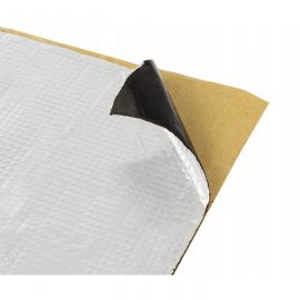 Samolepící butylová hliníková rohož 1,5 mm 100x50cm cm AB-1