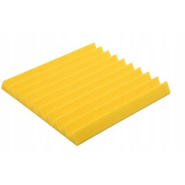 Akustický panel 50x50x5 cm žlutý samozhášivý nehořlavý