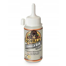 Bezbarvé lepidlo 110ml na dřevo kov sklo super silné Gorilla Clear